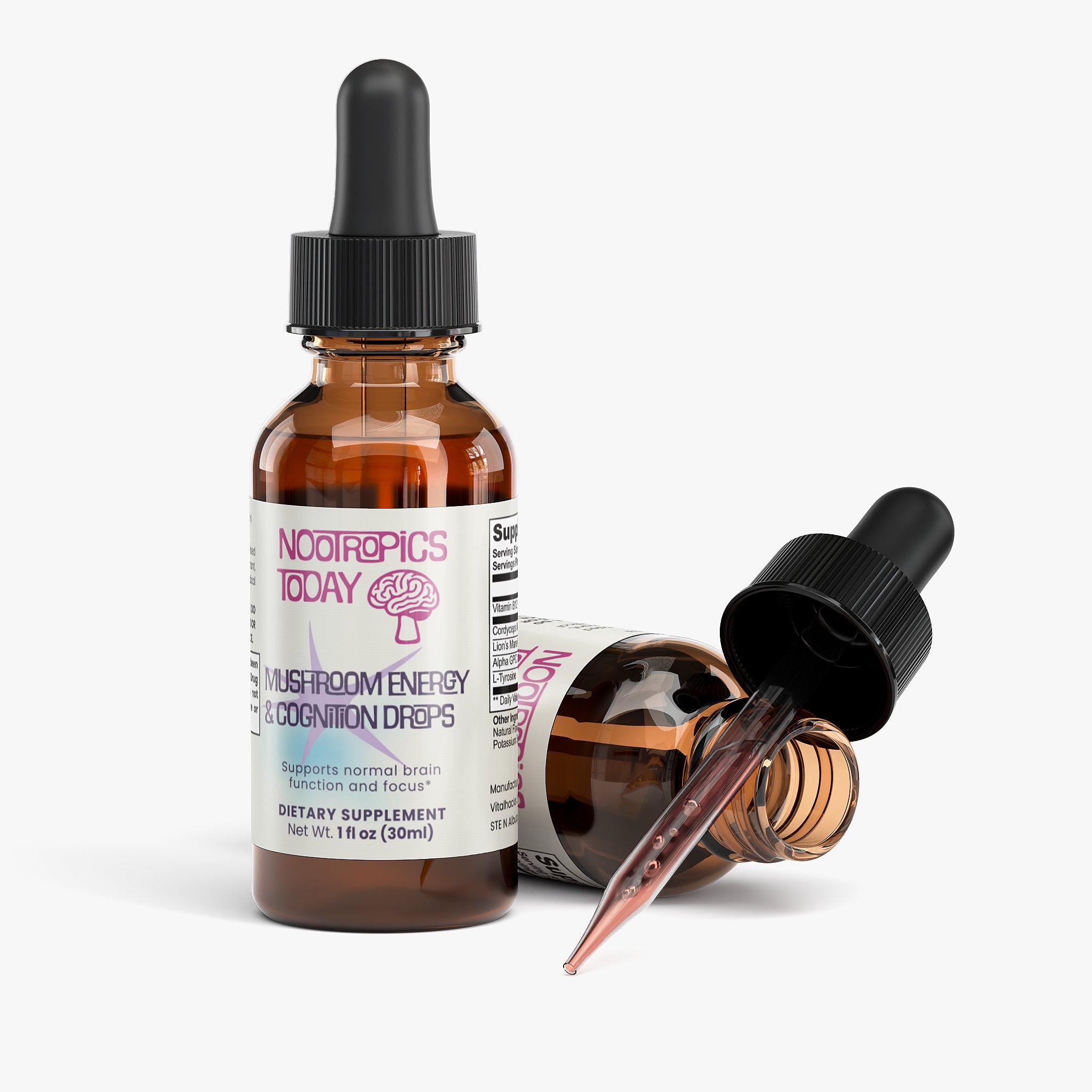 Mushroom Energy & Cognition Drops